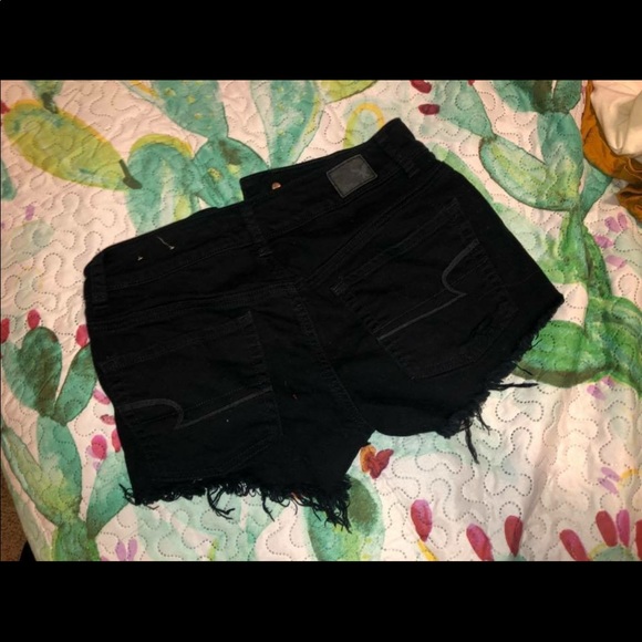 Black American Eagle Shorts - Picture 2 of 2